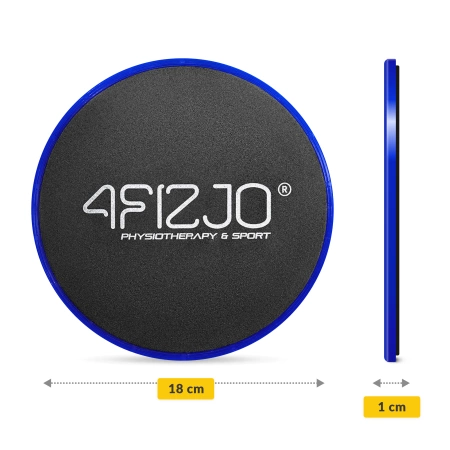 Discuri de alunecare pentru exerciții SLIDE, 2 buc.