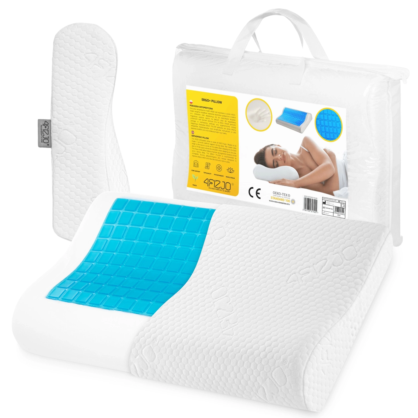 Pernă ortopedică de răcire ERGO+