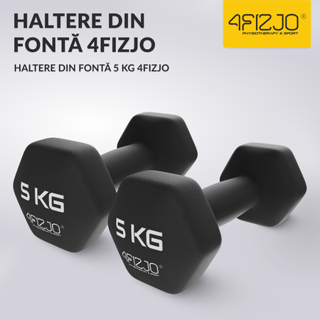 Haltere clasice 2 x 5 kg