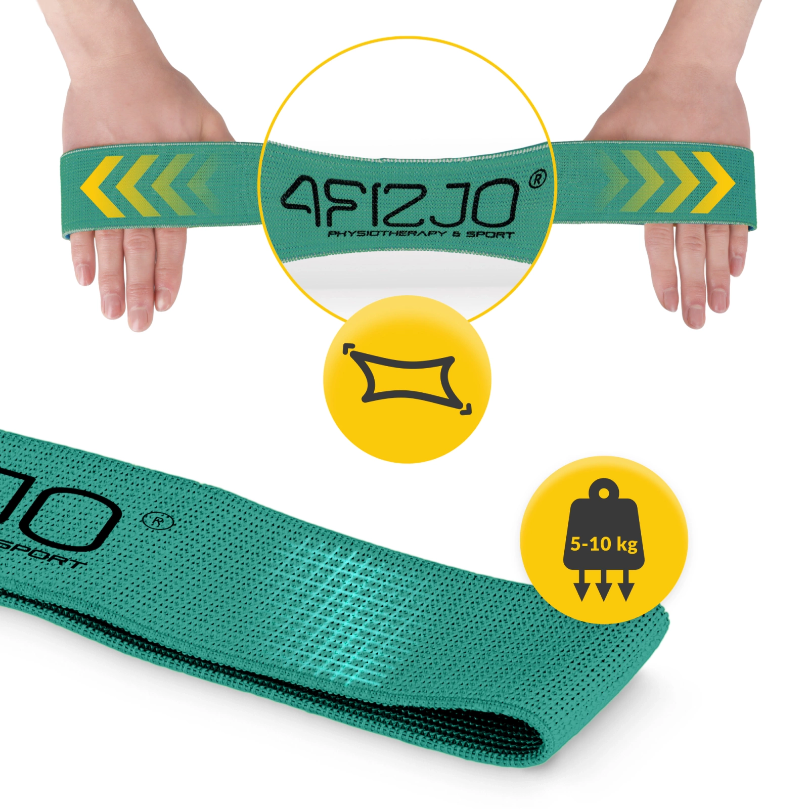 Bandă din material FLEX BAND 5-10 kg (2/5)