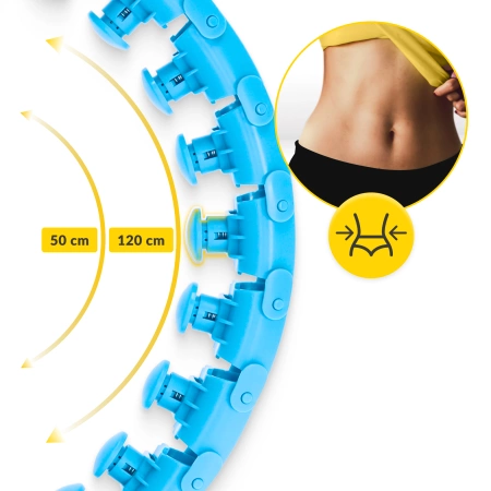 Hula Hop cu greutate și masaj