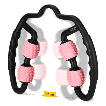 Aparat de masaj cu cleme și proeminențe