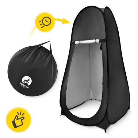 Cort pentru schimbat Mountain Goat negru