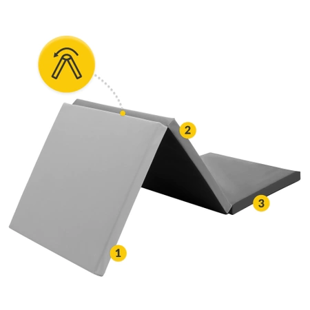 Saltea de gimnastică pliabilă