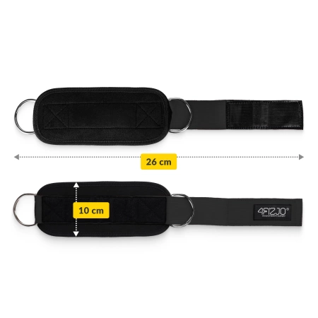 Benzi de antrenament pentru glezne pentru ridicarea greutăților 2 buc.