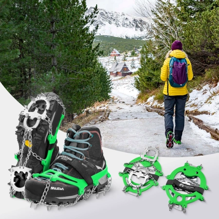 Crampoane antiderapante pentru bocanci PREMIUM (44-46) XL