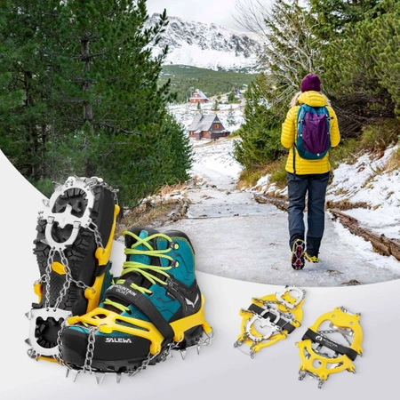 Crampoane antiderapante pentru bocanci PREMIUM (35-36) S