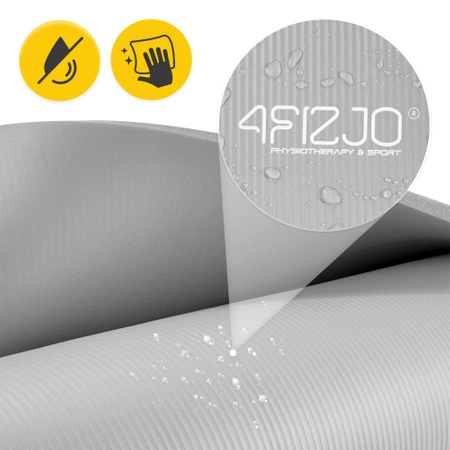 Saltea fitness pentru yoga NBR 1 cm