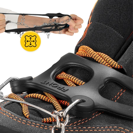 Crampoane antiderapante pentru bocanci PREMIUM (41-43) L