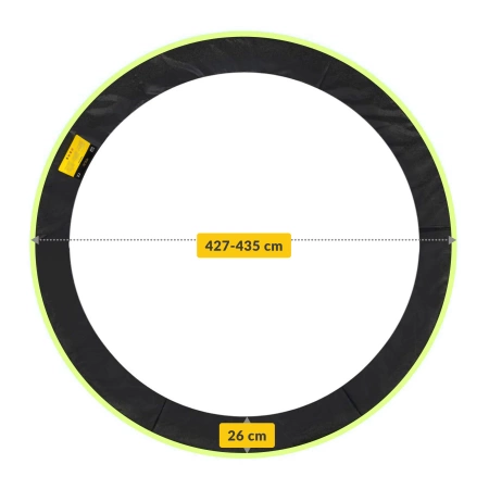 Protectie arcuri pentru trambulină 14 FT