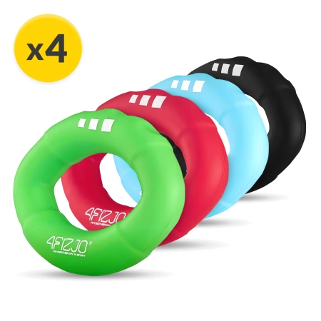 Flexor de mână din silicon set 4 buc.