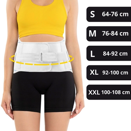 Pas na kręgosłup lędźwiowy XL