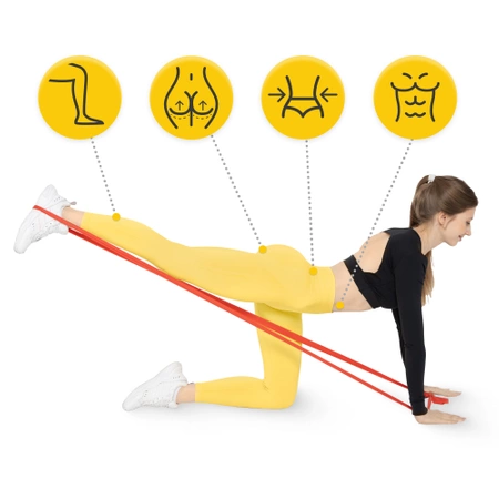 Bandă de reabilitare FLAT BAND 2-4 kg (2/7)