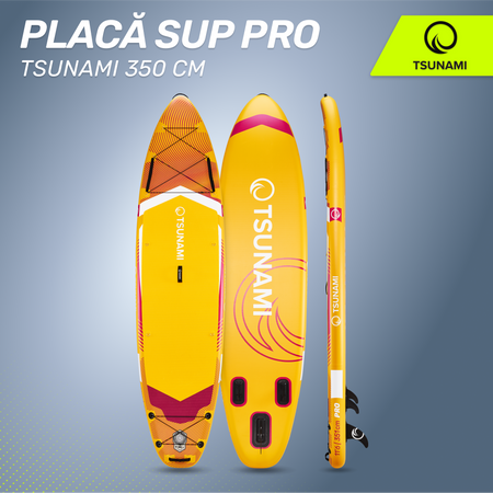 Placă SUP PRO TSUNAMI paddle board 350 cm T11