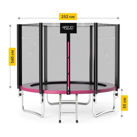 Trambulină de grădină CLASSIC 8 FT 252 cm