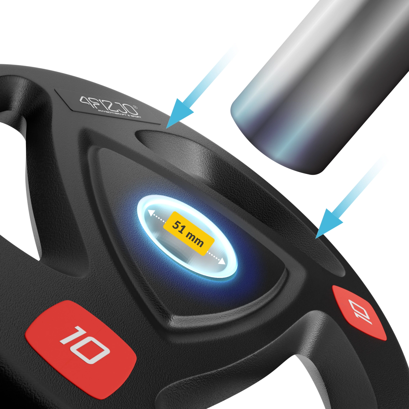 Greutăți Olimpice 2 x 10 kg