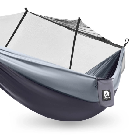 Hamac de călătorie pentru o singură persoană cu plasă de țânțari