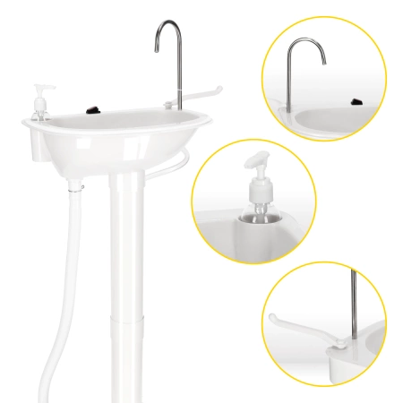 Chiuvetă portabilă de călătorie cu baterii