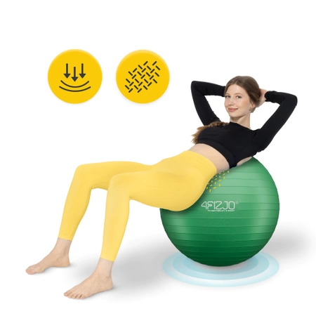 Minge gonflabilă de gimnastică pentru fitness 75 cm