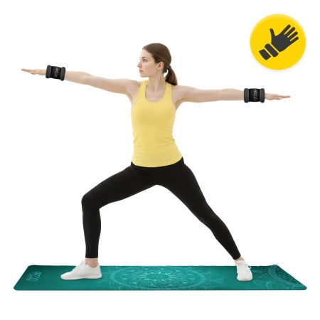 Greutăți pentru glezne și încheieturi 2 x 2 kg