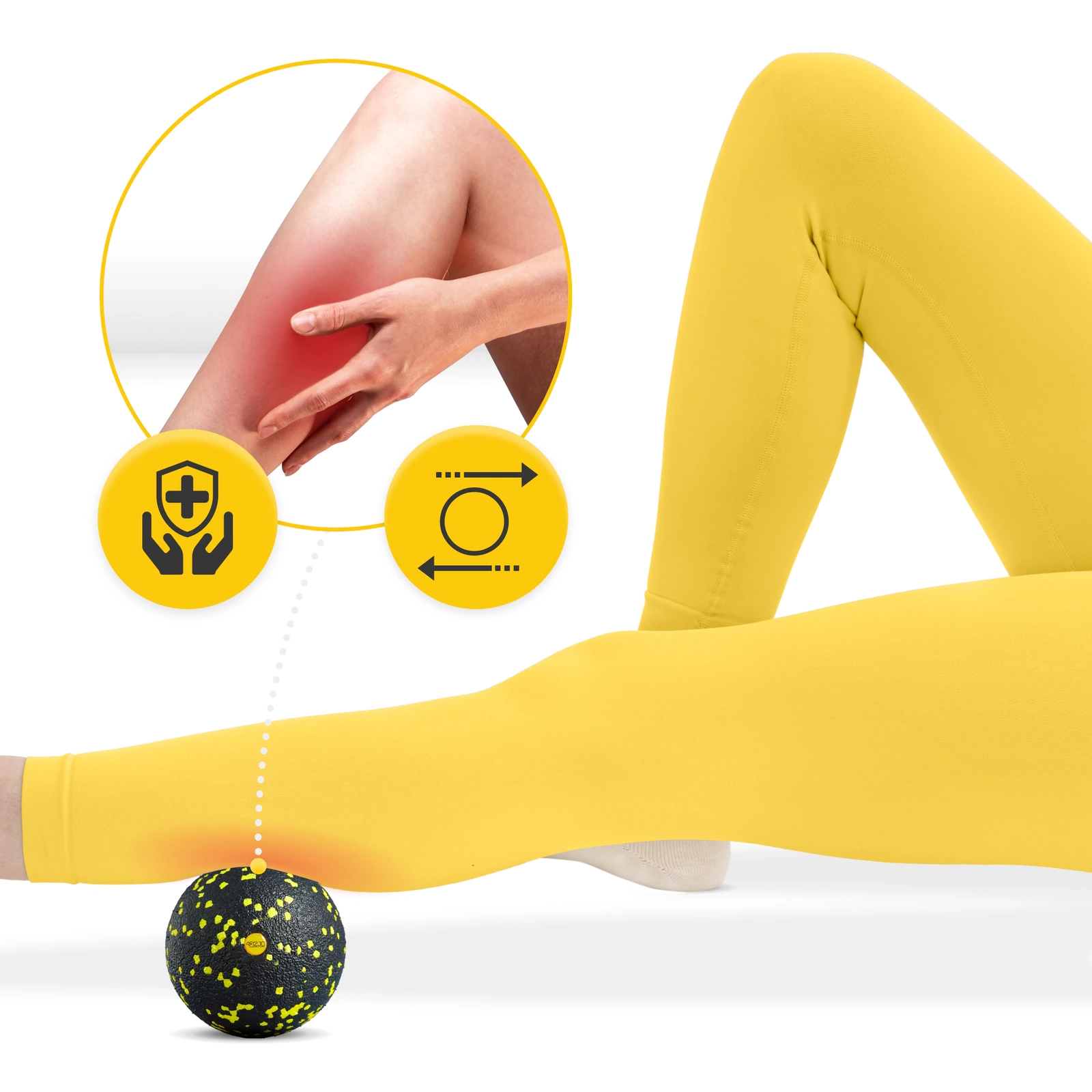 Minge de masaj EPP 12 cm