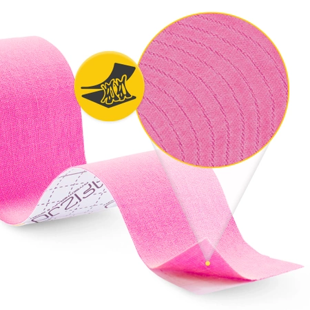 Bandă kinesiologică, Kinesio Tape, 7,5 cm x 5 m