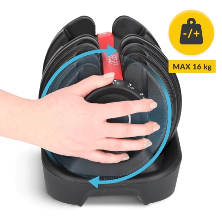 Halteră reglabilă Premium 16 kg