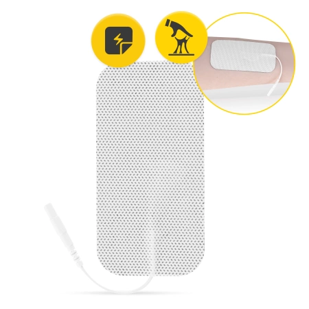 Bandă conductoare pentru electrostimularea genunchiului