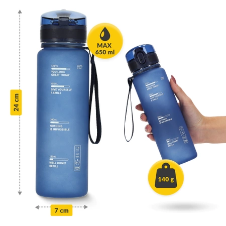 Sticlă de apă 650 ml