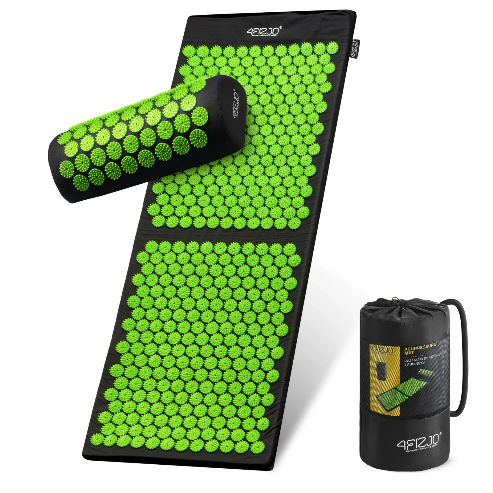 Covor mare de acupunctură cu pernă clasic XL