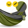 Hamac de călătorie pentru două persoane Mountain Goat gri-verde