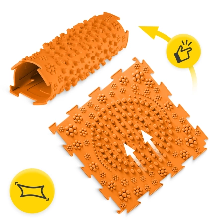 Covoraș ortopedic senzorial pentru copii 6 piese