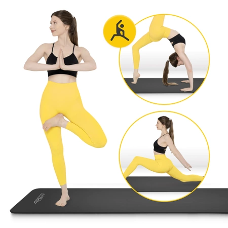 Saltea fitness pentru yoga NBR 1 cm