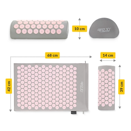 Covoraș clasică de presopunctură cu pernă