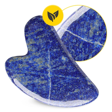 Piatra clasică Gua Sha din lazurit natural