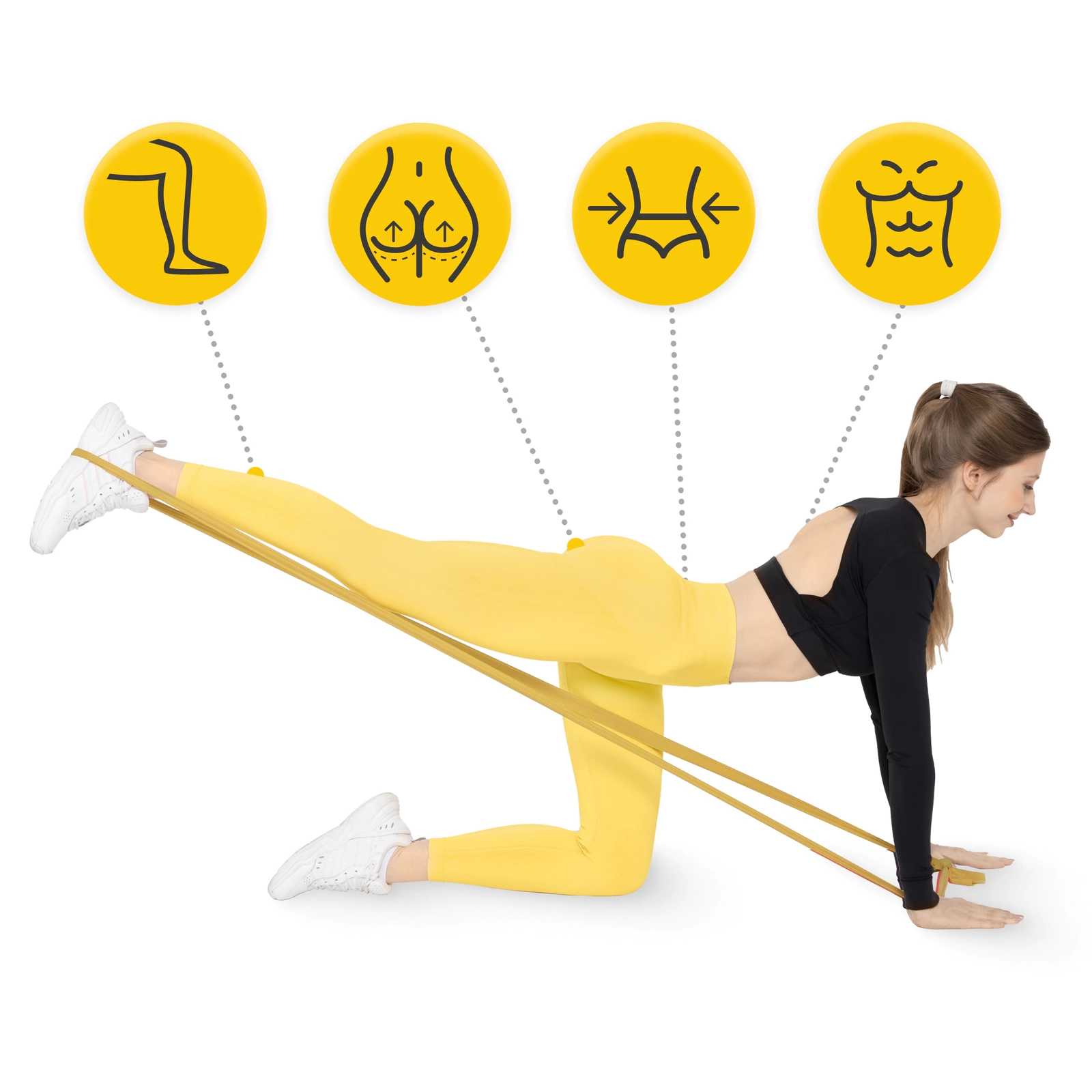 Bandă de reabilitare FLAT BAND 25-35 kg (7/7)