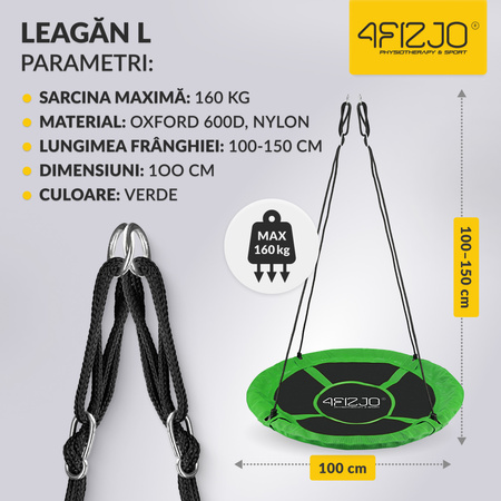 Leagăn de grădină pentru copii L 100 cm