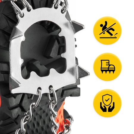 Crampoane antiderapante pentru bocanci PREMIUM (41-43) L