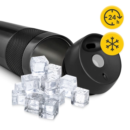 Cana termică Mountain Goat TRAVEL 450 ml negru