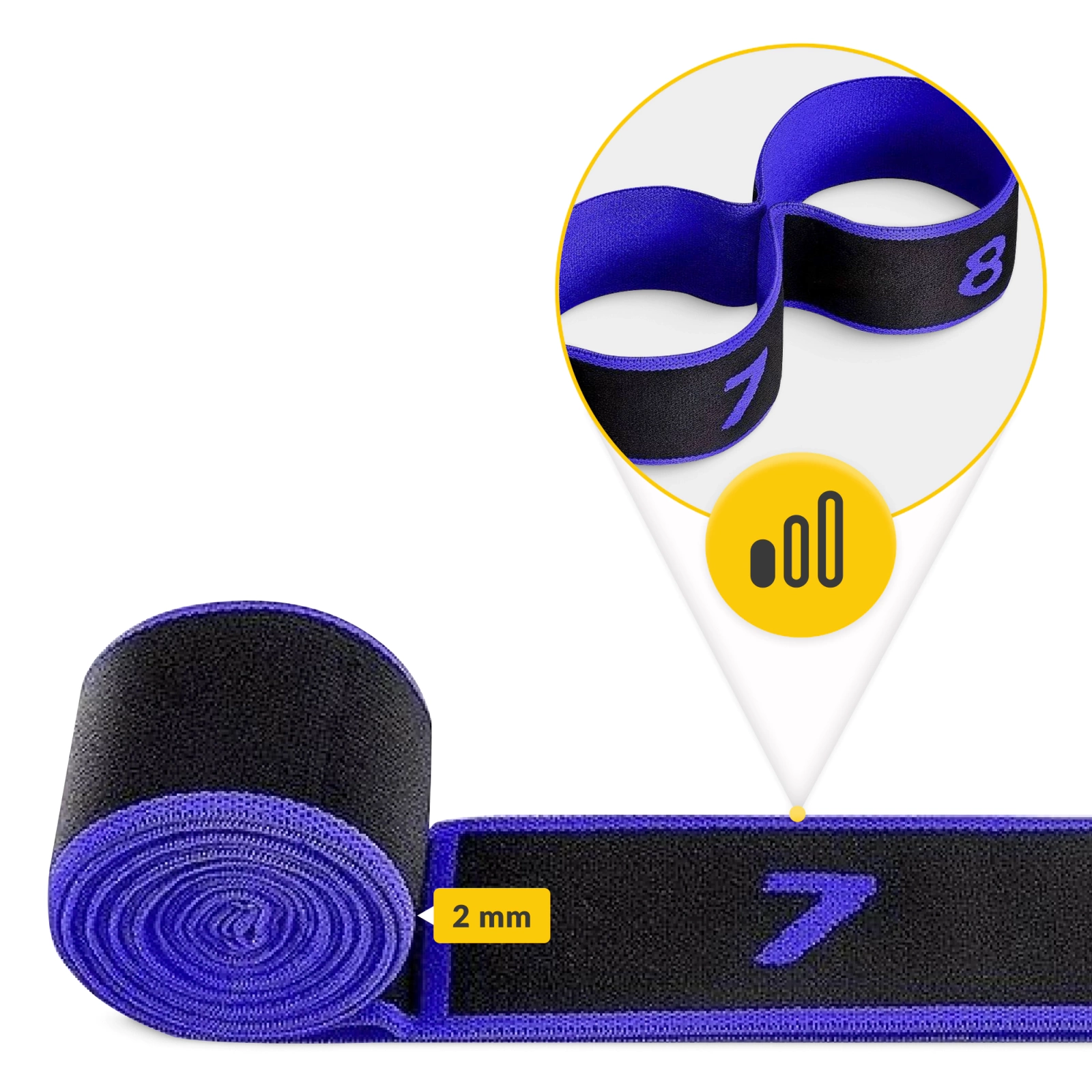 Bandă de gimnastică pentru întindere