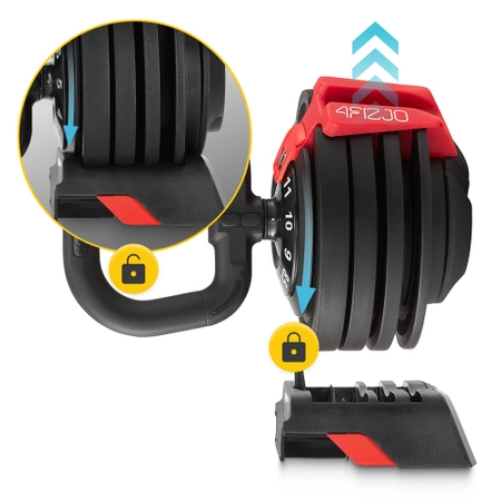 Kettlebell reglabil PREMIUM 2 - 12 kg