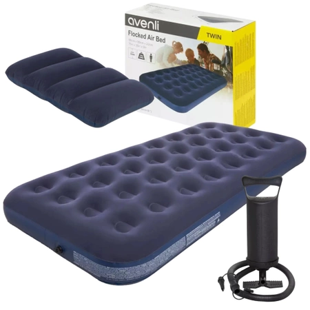 Saltea gonflabilă Avenli pentru o persoană 191 x 99 x 22 cm + Pompă