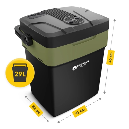 Frigider electric portabil Mountain Goat 29 litri verde