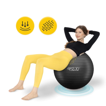 Minge gonflabilă de gimnastică pentru fitness 75 cm