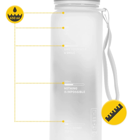 Sticlă de apă 650 ml