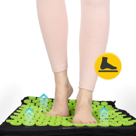 Covoraș clasică de presopunctură de mărime mare cu pernă XL