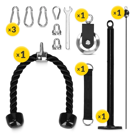 Set de antrenament pentru partea superioară și inferioară a corpului