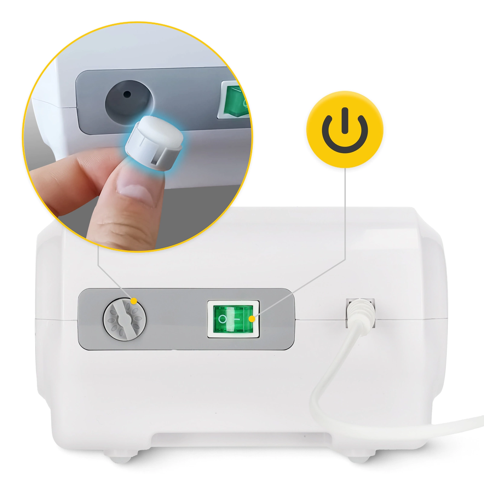  Inhalator nebulizator cu compresor PRO