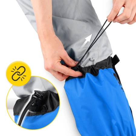 Ghetre impermeabile pentru încălțăminte universală albastre