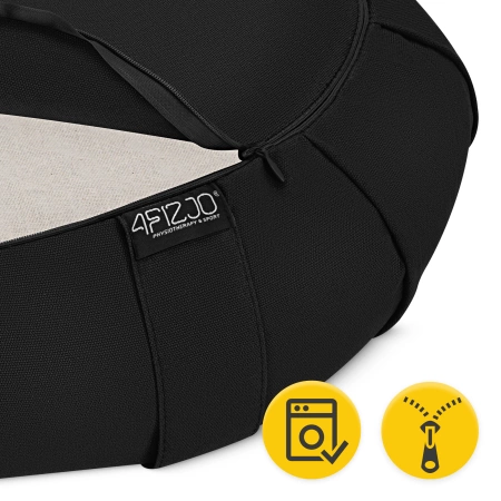 Perna de yoga Zafu semilună